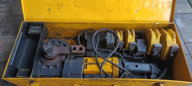 REMS Curvo – giętarka do rur 1000W + zestaw szczęk –