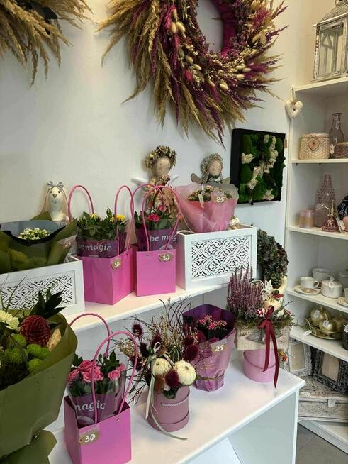 ODSTĄPIĘ / ODSPRZEDAM DZIAŁAJACĄ DOBRZE PROSPERUJĄCĄ KWIACIA