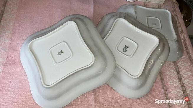 Salaterka z kwiatami jabłoni. Carl Tielsch Porcelana z manuf