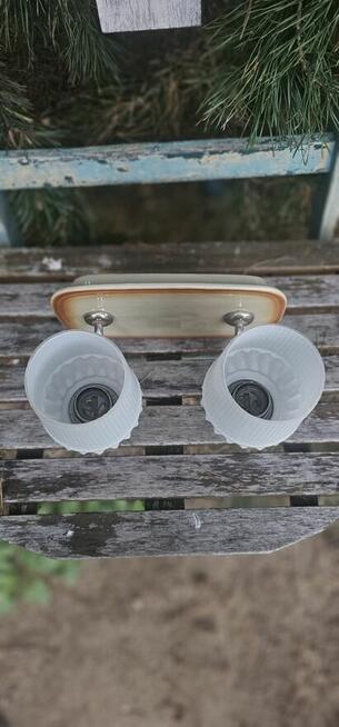 Kinkiet Promień Wieliczka PRL Mirostowice