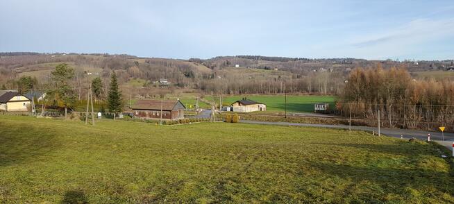 Widokowa działka Łowczów k. Tarnowa