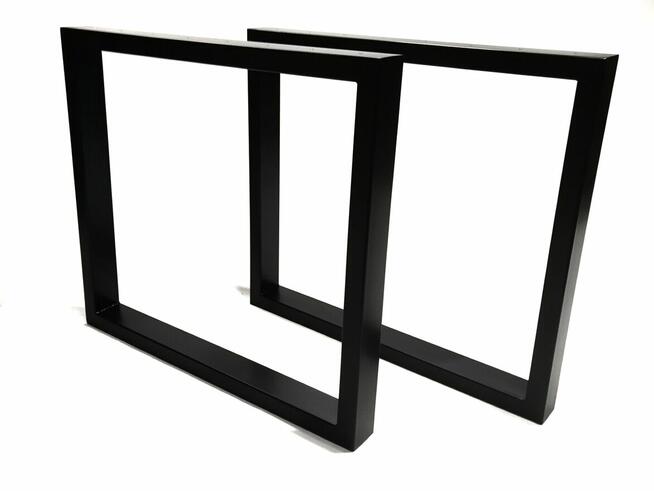 Nogi stalowe loft 70x72 profil 80x40