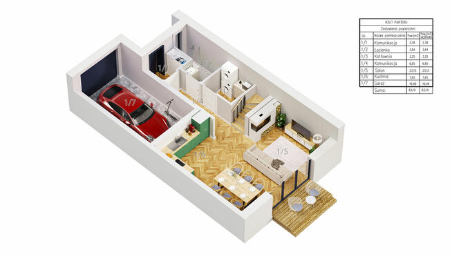 Dom Pieszkowska, Osiek, Lubin dolnośląskie