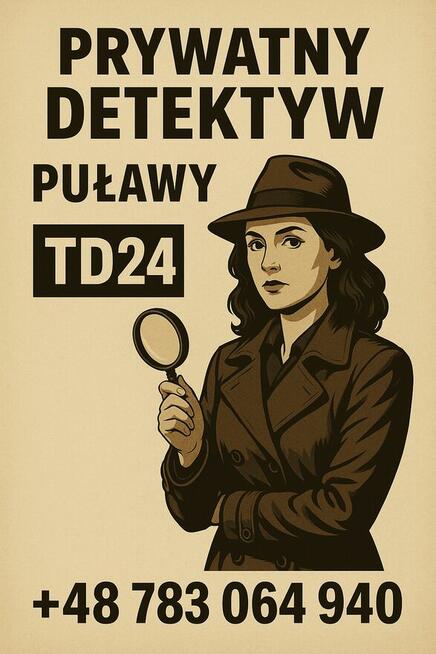 Prywatny Detektyw Puławy – zdrady, rozwody, obserwacje TD24