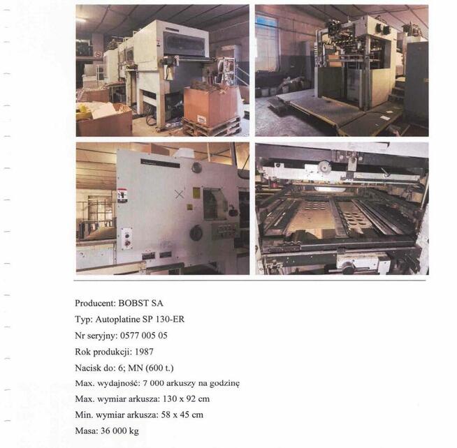 Maszyny i narzędzia do produkcji opakowań kartonowych