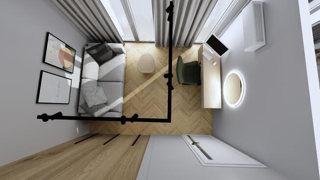 Dwupoziomowy apartament z tarasem – Platanove