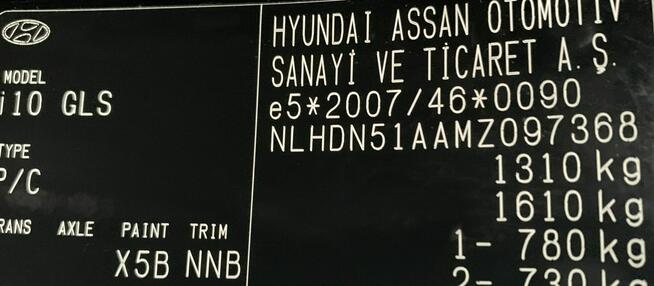 Hyundai i10 Benzyna Zarejestrowany Ubezpieczony