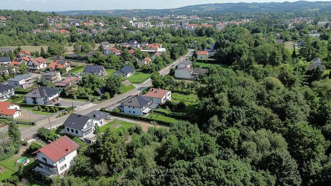 Działka budowlana pod dom przy lesie / 21 arów / Wadowice