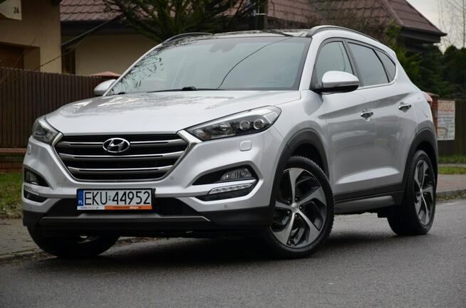 Hyundai Tucson 2.0CRDI 185KM Serwis Panorama Bi-xenon Navi Kamera Wentyle Grz.kiera