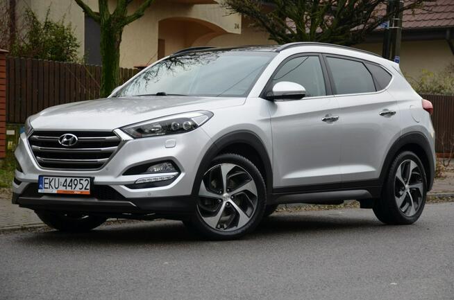 Hyundai Tucson 2.0CRDI 185KM Serwis Panorama Bi-xenon Navi Kamera Wentyle Grz.kiera