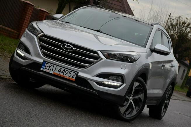 Hyundai Tucson 2.0CRDI 185KM Serwis Panorama Bi-xenon Navi Kamera Wentyle Grz.kiera