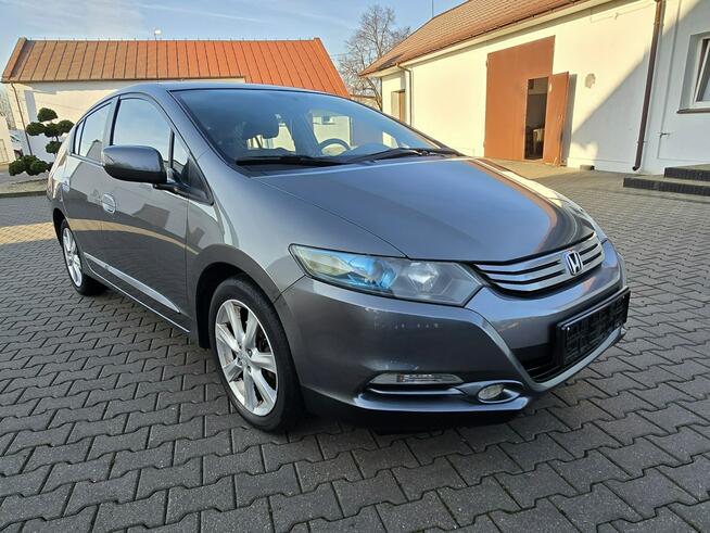 Honda Insight 1,3+Hybryda. Automat.Serwis.Podg.Fot.Tempomat.Halogeny.alu.Hak