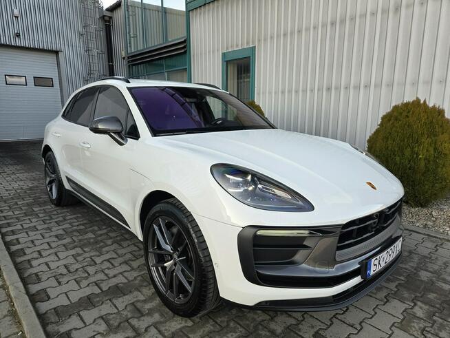 Porsche Macan T 265KM. Pneumatyka! ACC. Kamery 360. Hak. FV 23%.