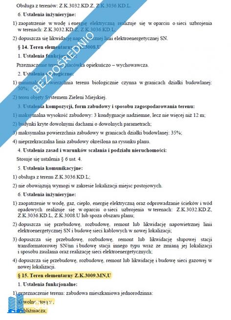 Atrakcyjne działki pod domy jednorodzinne Krzekowo