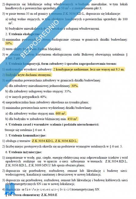 Atrakcyjne działki pod domy jednorodzinne Krzekowo