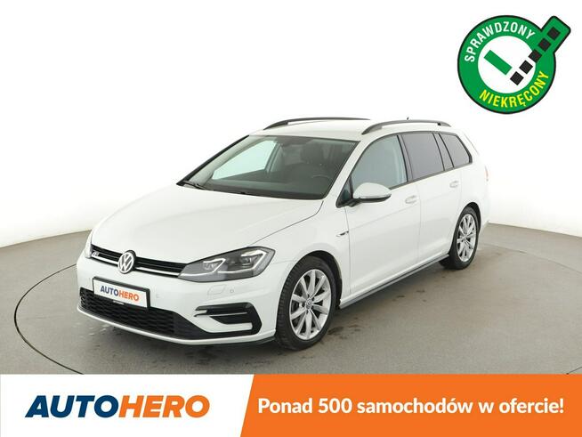 Volkswagen Golf automat 150KM R-Line PDC climatronic ACC navi grzane fotele