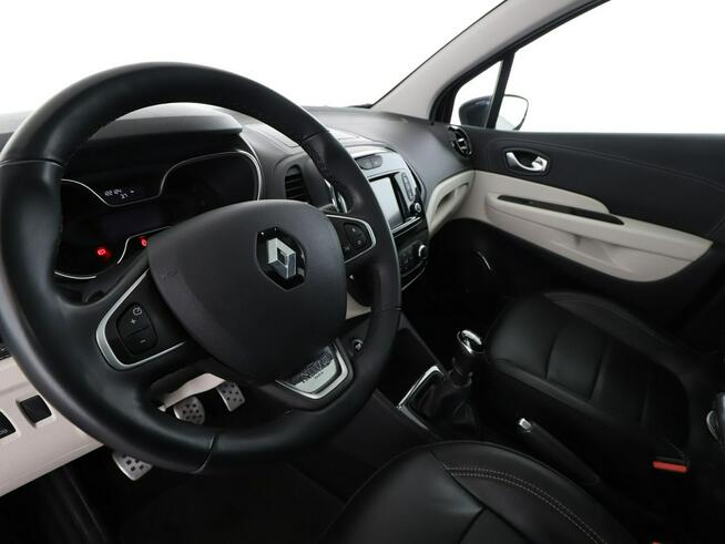 Renault Captur skóra navi klima auto full LED grzane fotele kamera i czujniki parkowa