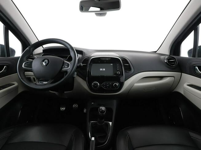 Renault Captur skóra navi klima auto full LED grzane fotele kamera i czujniki parkowa