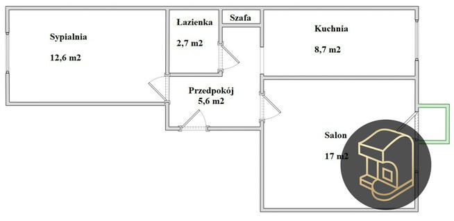 Mieszkanie Warszawa gm. Mokotów Mokotów, Wiktorska
