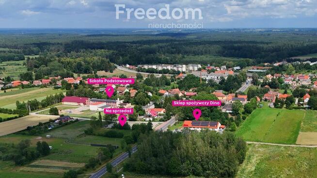 Działka inwestycyjna w centrum Pozezdrza