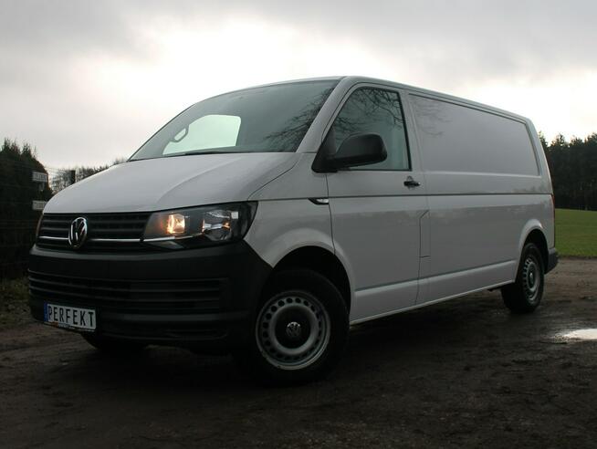 Volkswagen Transporter VW T5 LIFT T6 2.0 TDI 102 KM Long DŁUGI 3 Osoby KLIMA El. SZYBY Zamek