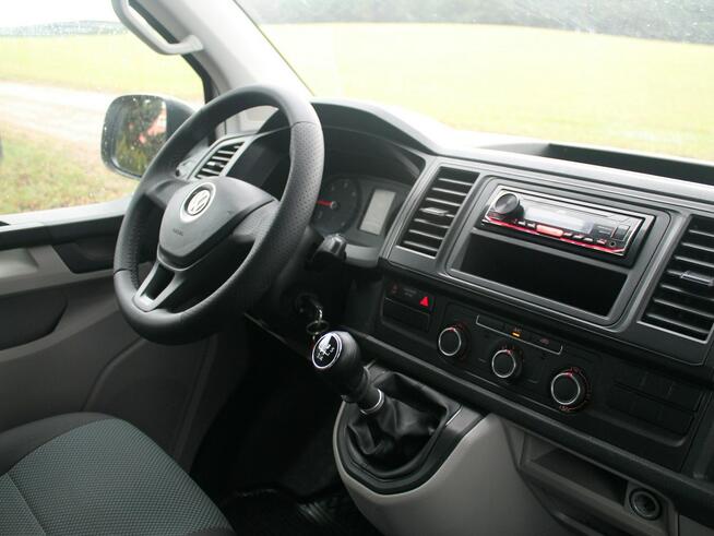 Volkswagen Transporter VW T5 LIFT T6 2.0 TDI 102 KM Long DŁUGI 3 Osoby KLIMA El. SZYBY Zamek