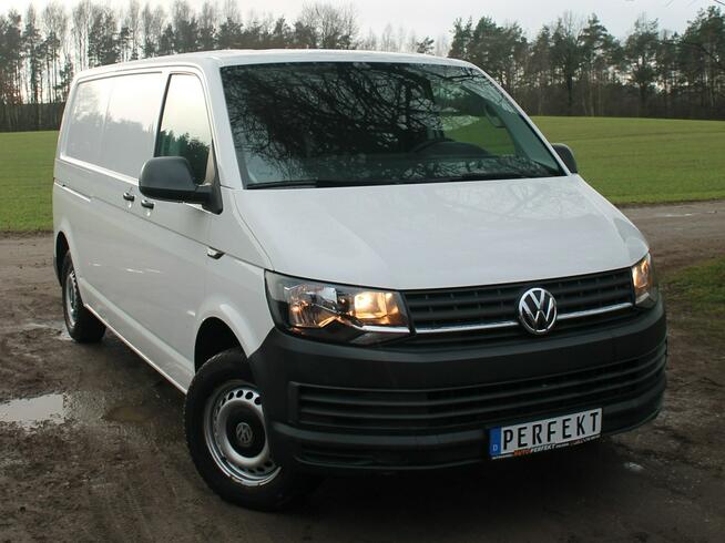 Volkswagen Transporter VW T5 LIFT T6 2.0 TDI 102 KM Long DŁUGI 3 Osoby KLIMA El. SZYBY Zamek
