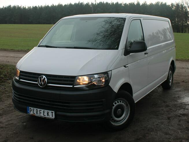 Volkswagen Transporter VW T5 LIFT T6 2.0 TDI 102 KM Long DŁUGI 3 Osoby KLIMA El. SZYBY Zamek