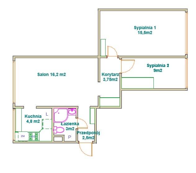 3-pokojowe ul. Wyszyńskiego, od zaraz, BEZ POŚR