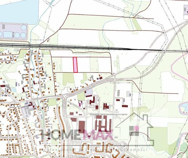 Działka usługowa Legnica
