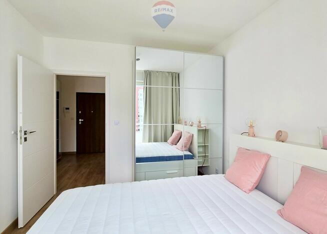 Saska Kępa - NOWE, 2 pokoje, 2 balkony, garaż