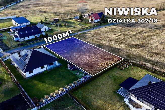 Działka budowlana pow. 1.000 m²
