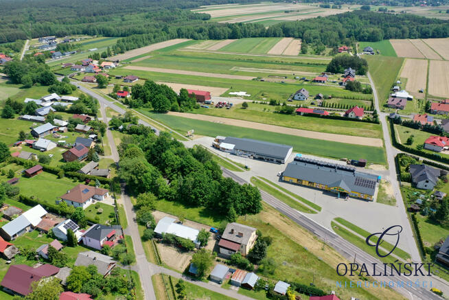 Działka usługowa Adamówka,