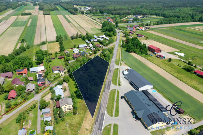 Działka usługowa Adamówka,