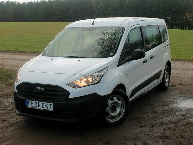 Ford Transit Connect 1.5 D 101 KM Long KLIMA 5 Osobowy TEMPOMAT Ruchoma KRATA Serwis HAK !