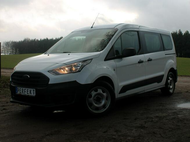 Ford Transit Connect 1.5 D 101 KM Long KLIMA 5 Osobowy TEMPOMAT Ruchoma KRATA Serwis HAK !