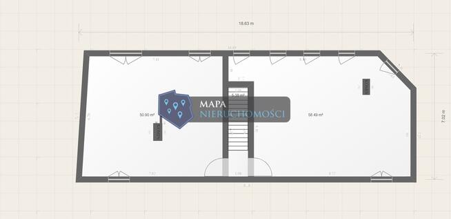 Piętrowy budynek do remontu w Centrum