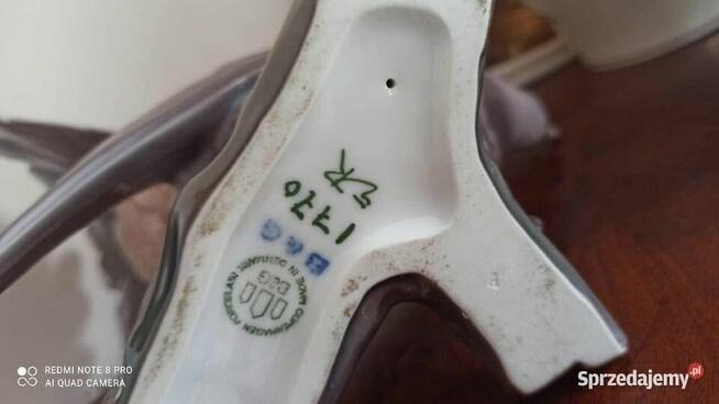 Figurka - Kukułka z manufaktura Copenhagen Porcelain. Made