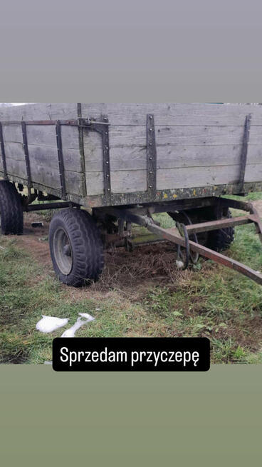 Przyczepa sztywna z papierami