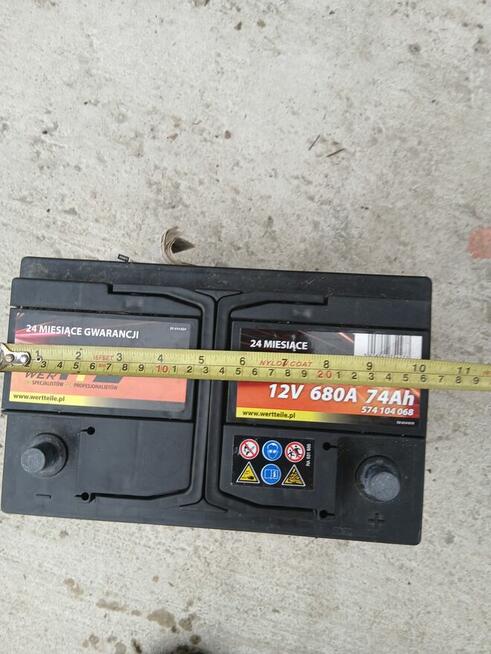 Używany Akumulator 74Ah 680A zużycie 30%