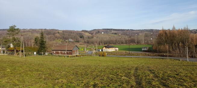 Widokowa działka Łowczów k. Tarnowa