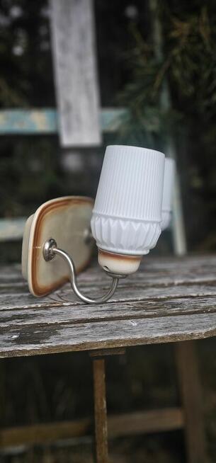 Kinkiet Promień Wieliczka PRL Mirostowice