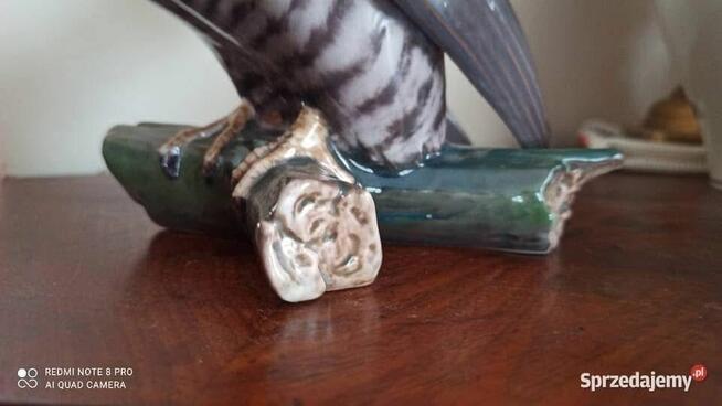 Figurka - Kukułka z manufaktura Copenhagen Porcelain. Made