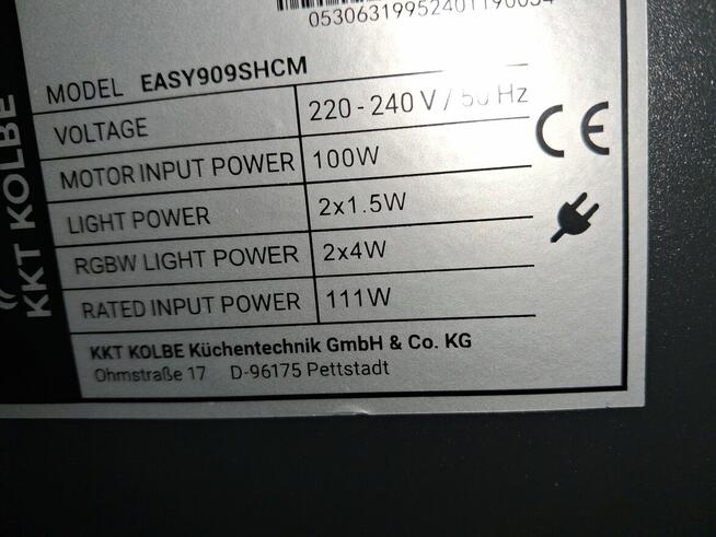 OKAP ŚCIENNY KKT KOLBE