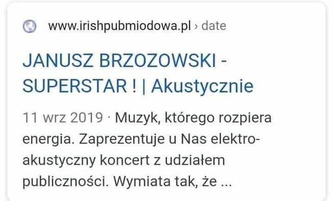 Świetny muzyk piosenkarz DJ i wodzirej