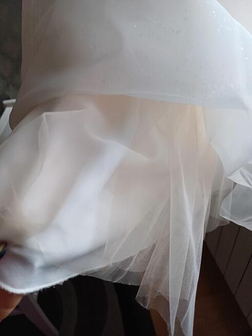 Suknia ślubna Mari Lill Błyszcząca Krój A