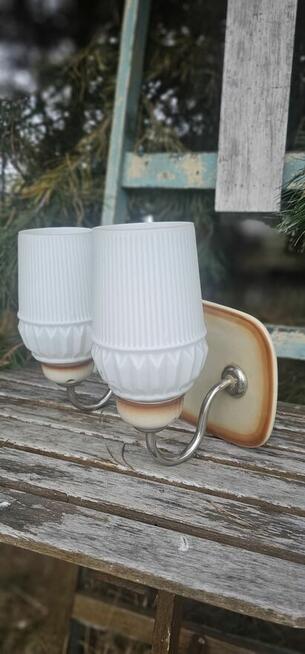 Kinkiet Promień Wieliczka PRL Mirostowice