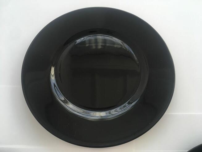 Arcoroc France talerzyki talerze czarne