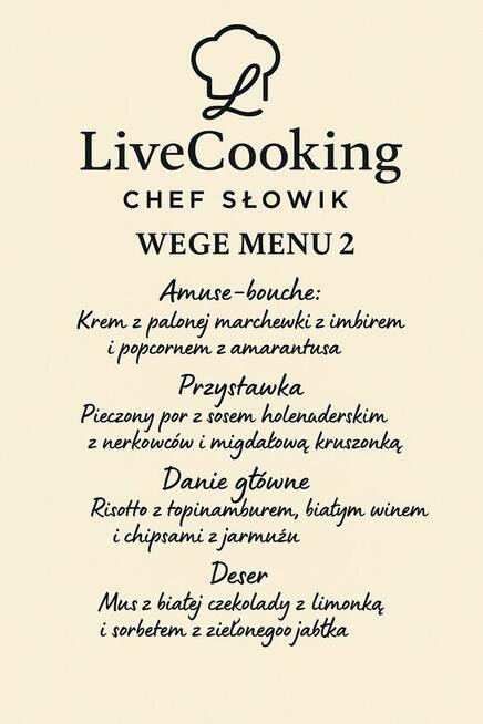 LiveCooking prywatny kucharz dla Ciebie