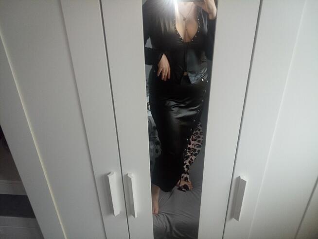 Bluzka z głębokim dekoltem, XL